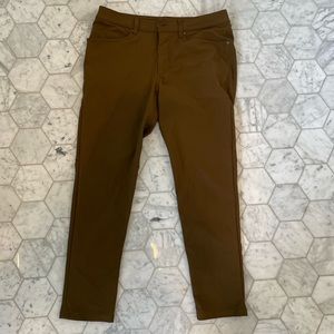 Lululemon Mens Performance 5 Pocket ABC Pants in slim fit size 31/30